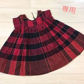 バーバリー(BURBERRY)の専用 新品 BURBERRY CHILDREN バーバリー ワンピース ４Y(ワンピース)