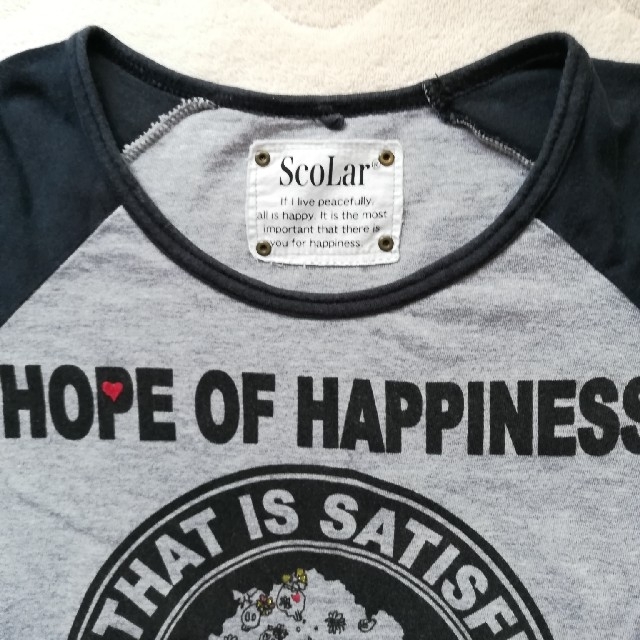 ScoLar(スカラー)のロンT 長袖 レディース ScoLar M レディースのトップス(Tシャツ(長袖/七分))の商品写真