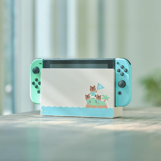 Nintendo Switch(ニンテンドースイッチ)のNintendo Switch あつまれ どうぶつの森セット エンタメ/ホビーのゲームソフト/ゲーム機本体(家庭用ゲーム機本体)の商品写真