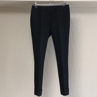 デミルクスビームス(Demi-Luxe BEAMS)のビームス　ネイビー　クロップドパンツ　36号(クロップドパンツ)