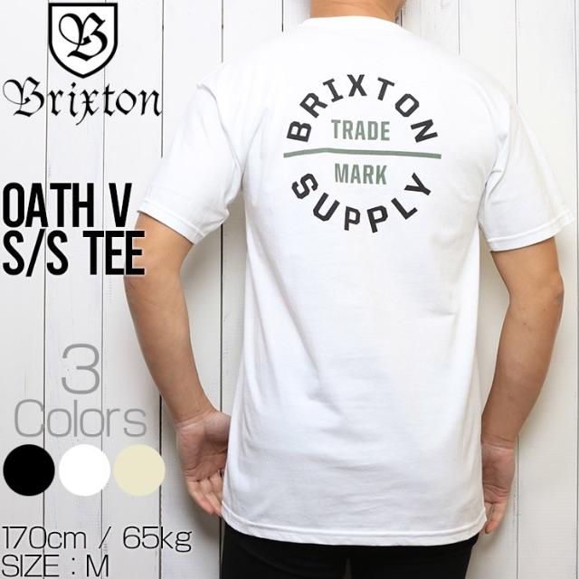 BRIXTON ブリクストン OATH V S/S TEE 半袖Tシャツ