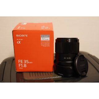 ソニー(SONY)のSONY FE 35mm F1.8 SEL35F18F 中古美品送料込(レンズ(単焦点))