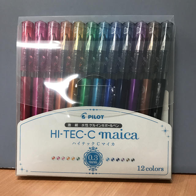 PILOT(パイロット)の入手困難　PILOT ハイテックCマイカ　0.3   12色セット エンタメ/ホビーのアート用品(カラーペン/コピック)の商品写真