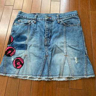 ヒステリックグラマー(HYSTERIC GLAMOUR)のヒステリックグラマー RAMONESスカート(ミニスカート)