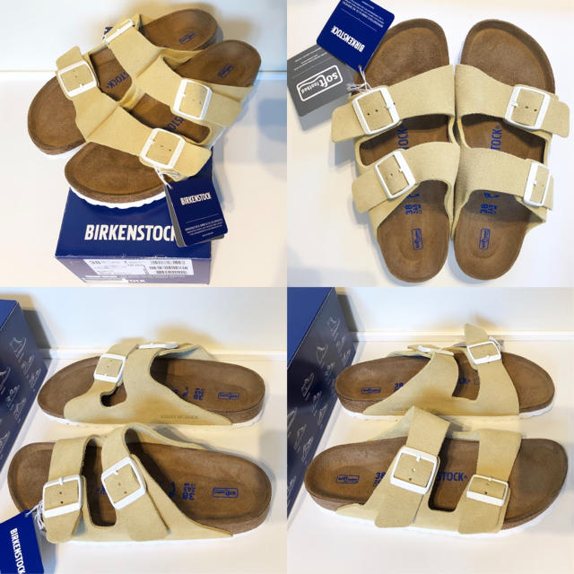 BIRKENSTOCK(ビルケンシュトック)の【新品】ビルケンシュトック 38 アリゾナSFB 細幅 サンダル レディースの靴/シューズ(サンダル)の商品写真