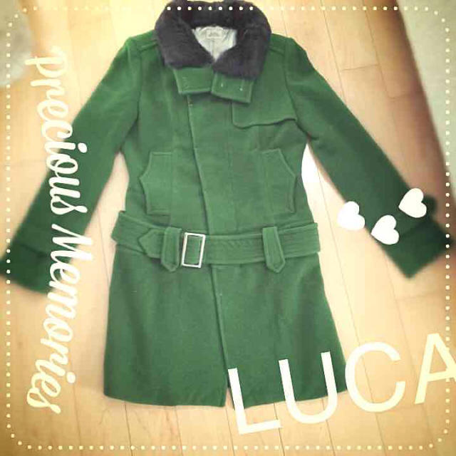 LUCA(ルカ)のLUCA ウールコート レディースのジャケット/アウター(毛皮/ファーコート)の商品写真