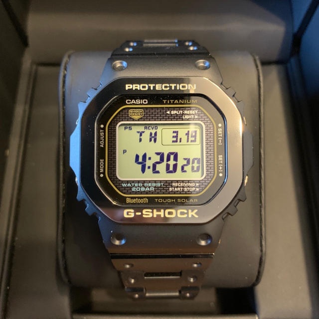 G-SHOCK GMW-B5000TB-1JR チタン スピード