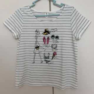 フェルゥ(Feroux)のボーダー Tシャツ　Feroux フェルー(Tシャツ(半袖/袖なし))