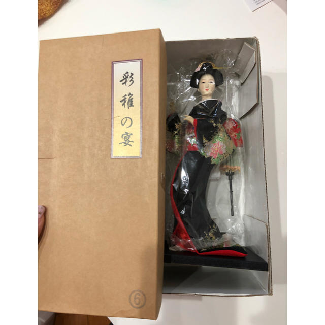日本人形　　新品未使用 ハンドメイドのぬいぐるみ/人形(人形)の商品写真