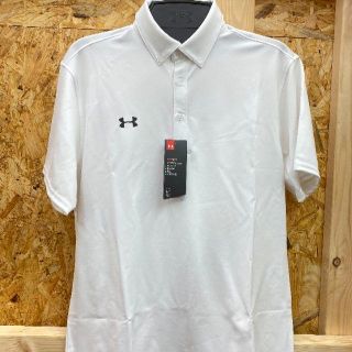 アンダーアーマー(UNDER ARMOUR)のアンダーアーマー　ポロシャツ 1342582 100 SM(ポロシャツ)