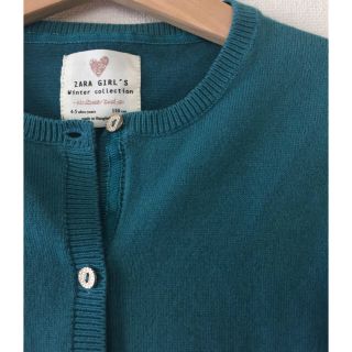 ザラキッズ(ZARA KIDS)のZARA  GIRLS ＊ カーディガン 4-5 years(110cm)(カーディガン)