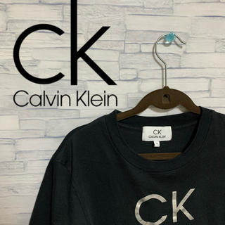 カルバンクライン(Calvin Klein)のCalvin Klein カルバンクライン　tシャツ　黒　ブラック(Tシャツ/カットソー(半袖/袖なし))