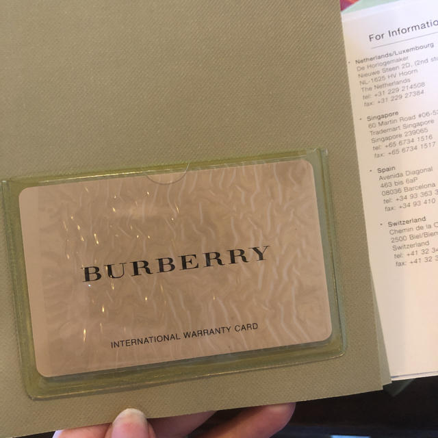 BURBERRY(バーバリー)のBurberry 腕時計　ピンク　チェック レディースのファッション小物(腕時計)の商品写真