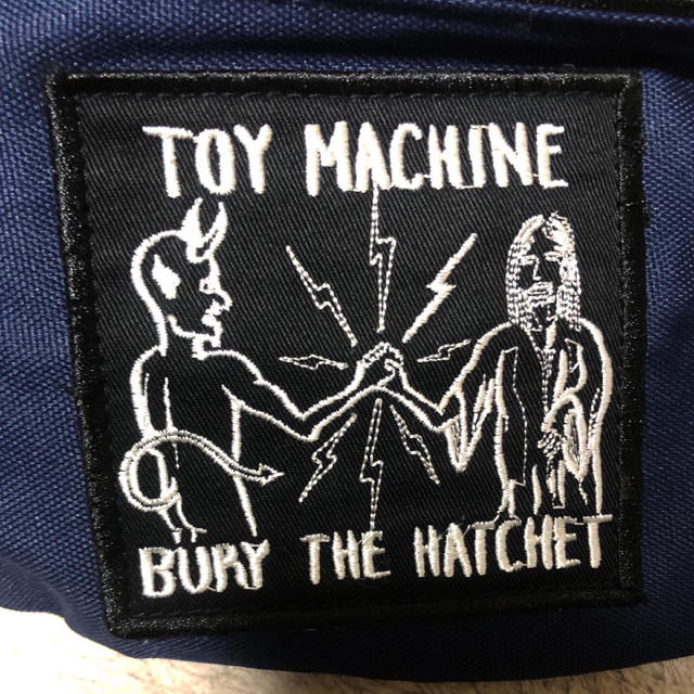 Toy Machine(トイマシーン)のレア❗️トイマシーン TOY MACHINE パッチ　ウエストバッグ sk8 メンズのバッグ(ウエストポーチ)の商品写真