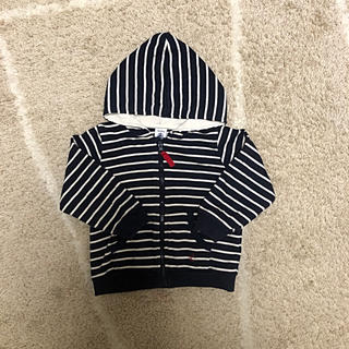 プチバトー(PETIT BATEAU)の大幅値下げ‼︎  定価8000円超！ プチバトー パーカー 80cm  美品☆(ジャケット/コート)