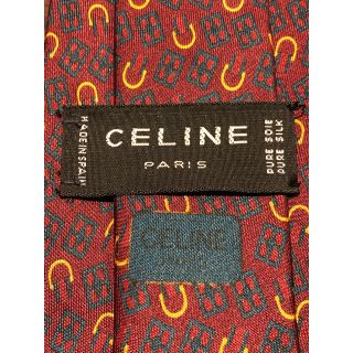 セリーヌ(celine)の【CELINE】美品　ネクタイ　可愛い総柄(ネクタイ)