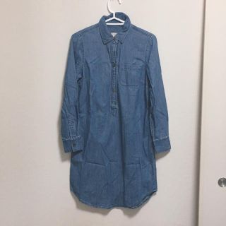 ジェイクルー(J.Crew)のJ.CREW デニムシャツワンピース(ひざ丈ワンピース)