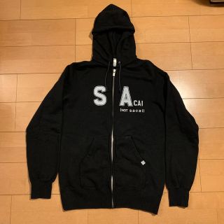 sacai fragment パーカー L 藤原ヒロシ ブラック