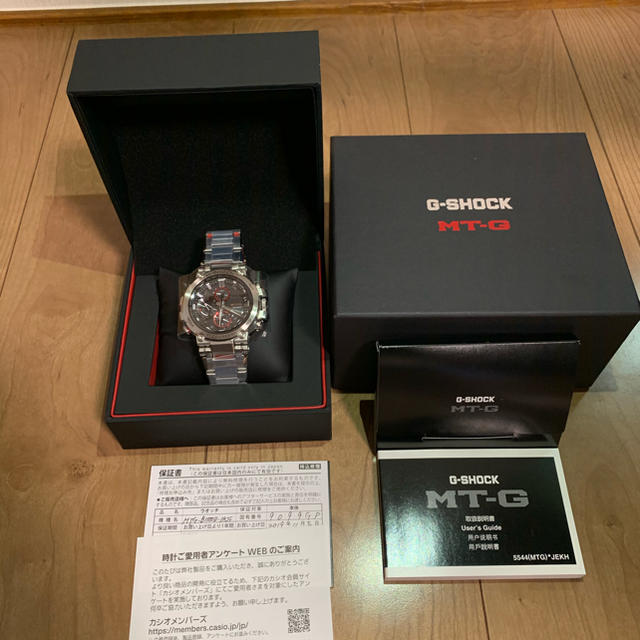 【新品未使用品】CASIO G-SHOCK MTG-B1000D-1AJF