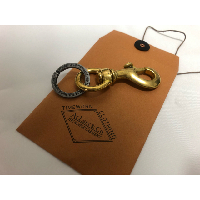 新品 At Last ＆ Co アットラスト key ring キーリング