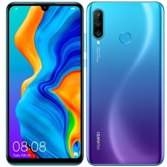 【新品・未使用】HUAWEI　P30 lite　ピーコックブルー