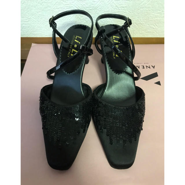 ブラックパンプス レディースの靴/シューズ(ハイヒール/パンプス)の商品写真