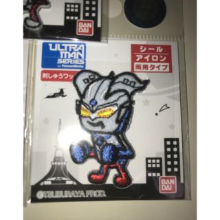 バンダイ(BANDAI)の大人気！ウルトラマンゼロ  タイガ　刺しゅうワッペン(各種パーツ)