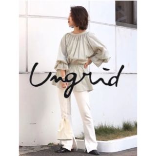 アングリッド(Ungrid)のアングリット　スリット　レギンス (レギンス/スパッツ)