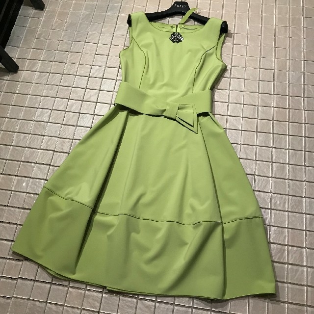 Foxey☆フォクシーNY☆レイニーフェザーライトワンピース☆40☆洗える