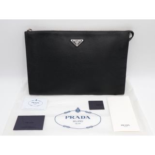 プラダ(PRADA)の《PRADA/クラッチバッグ》ABランク‼︎ 美品‼︎ 本物保証‼︎ 袋付き‼︎(セカンドバッグ/クラッチバッグ)