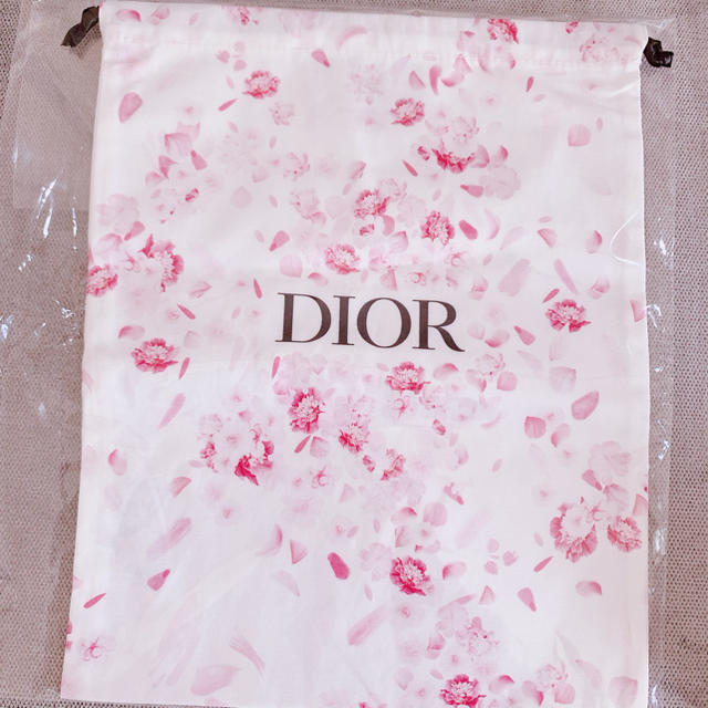 Dior(ディオール)の4点💕ディオール dior  ノベルティセット 巾着  コスメ/美容のベースメイク/化粧品(リップグロス)の商品写真