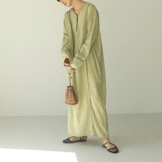 トゥデイフル(TODAYFUL)のTODAYFUL Embroidery Voile Dress ワンピース(ロングワンピース/マキシワンピース)