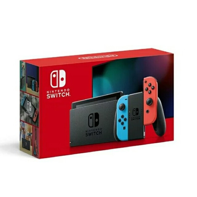 Nintendo Switch(ニンテンドースイッチ)のNintendoswitch　新型　新品未使用 エンタメ/ホビーのゲームソフト/ゲーム機本体(携帯用ゲーム機本体)の商品写真