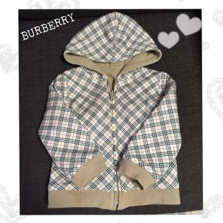 バーバリー(BURBERRY)のリバーシブル♡BURBERRYパーカー(ジャケット/上着)