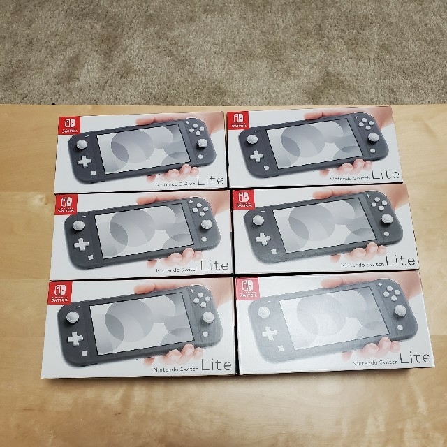 任天堂 - Nintendo Switch Liteグレー 6台