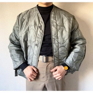 コムデギャルソン(COMME des GARCONS)の希少サイズ vintage us.army m-65 軍物 ライナー ジャケット(ミリタリージャケット)