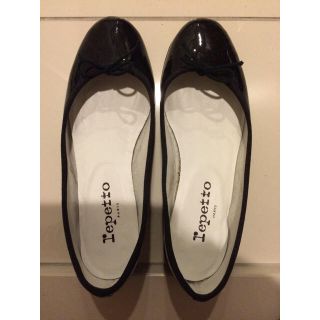 レペット(repetto)のrepetto 黒 バレエシューズ(ハイヒール/パンプス)