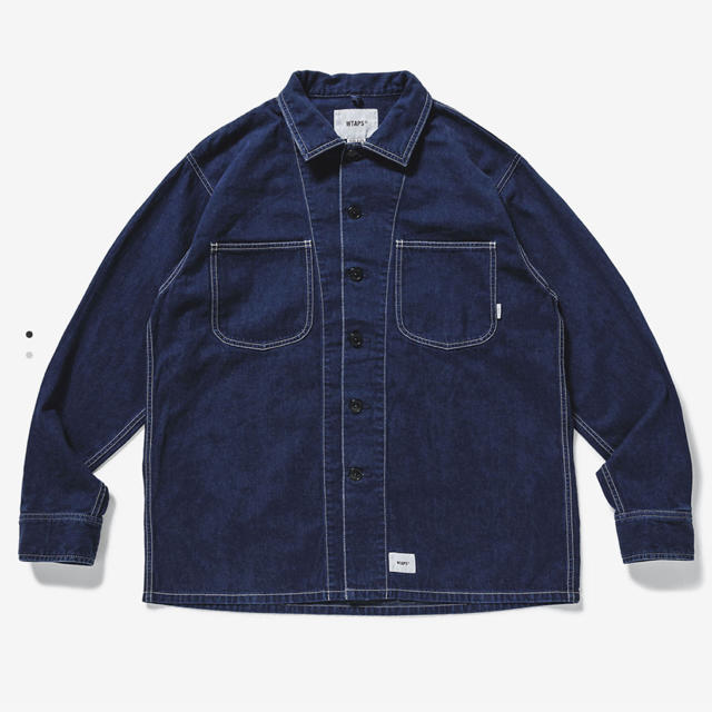 今期20ss wtaps mine ls デニムシャツ Mサイズ 新品未使用