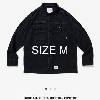 ダブルタップス(W)taps)の送料無料 20SS WTAPS BUDS LS BLACK M RIPSTOP(シャツ)