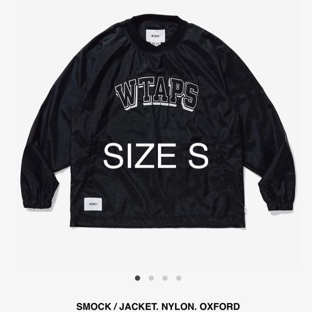 W)taps(ダブルタップス)の送料無料 20SS WTAPS SMOCK JACKET S BLACK メンズのジャケット/アウター(ミリタリージャケット)の商品写真