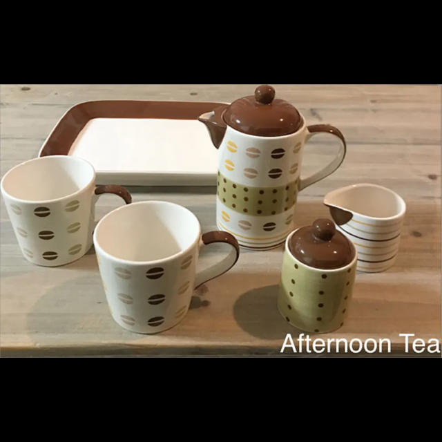 ユリ科様専用☆Afternoon Tea コーヒーセット インテリア/住まい/日用品のキッチン/食器(食器)の商品写真