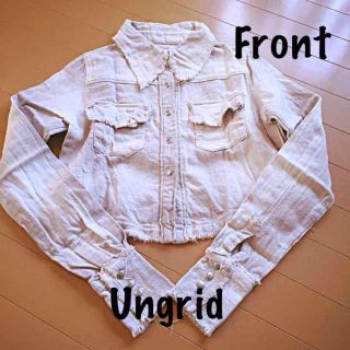 アングリッド(Ungrid)の【Ungrid】チェックショートシャツ(シャツ/ブラウス(長袖/七分))