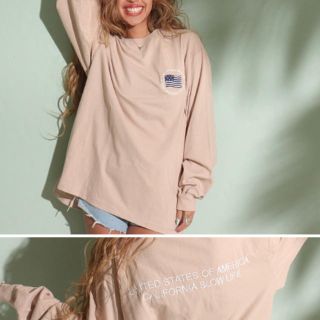 アナップ(ANAP)のANAP ロングTシャツ(Tシャツ/カットソー(七分/長袖))