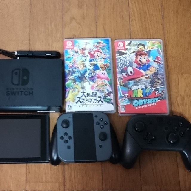 Nintendo Switch本体\u0026ソフトプロコントローラーセット