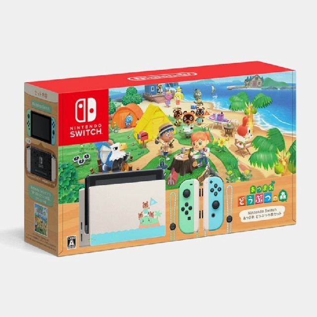 1個Joy-Conグリップニンテンドースイッチ　どうぶつの森セット