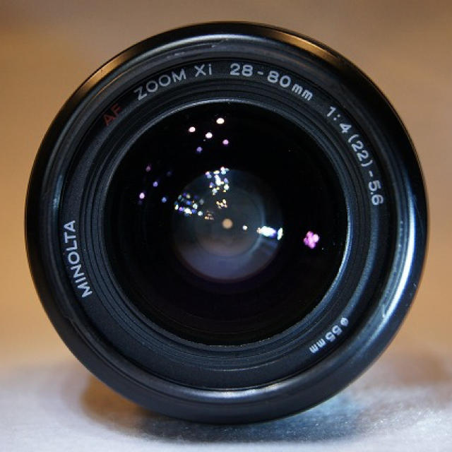 KONICA MINOLTA(コニカミノルタ)のMINOLTA AF ZOOM Xi 28-80mm Φ55mm スマホ/家電/カメラのカメラ(レンズ(ズーム))の商品写真