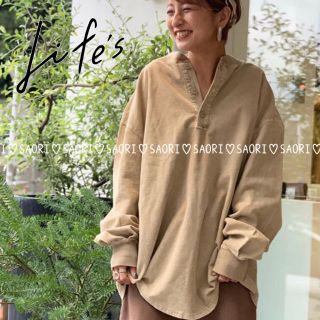 トゥデイフル(TODAYFUL)のTODAYFUL【美品】Corduroy Henlyneck Pullover(カットソー(長袖/七分))