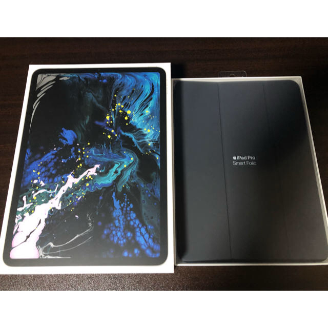 タブレットiPad Pro 11インチ第3世代64GBWi-Fiモデル スマートフォリオ付