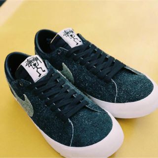 ナイキ(NIKE)のSTUSSY TERPS NIKE SB ZOOM BLAZER LOW(スニーカー)