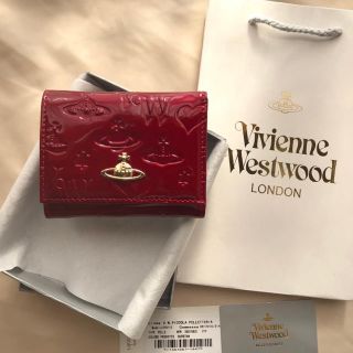 ヴィヴィアンウエストウッド(Vivienne Westwood)の【新品未使用】限定品！ ヴィヴィアン ウエストウッド  三つ折り財布 エナメル(財布)